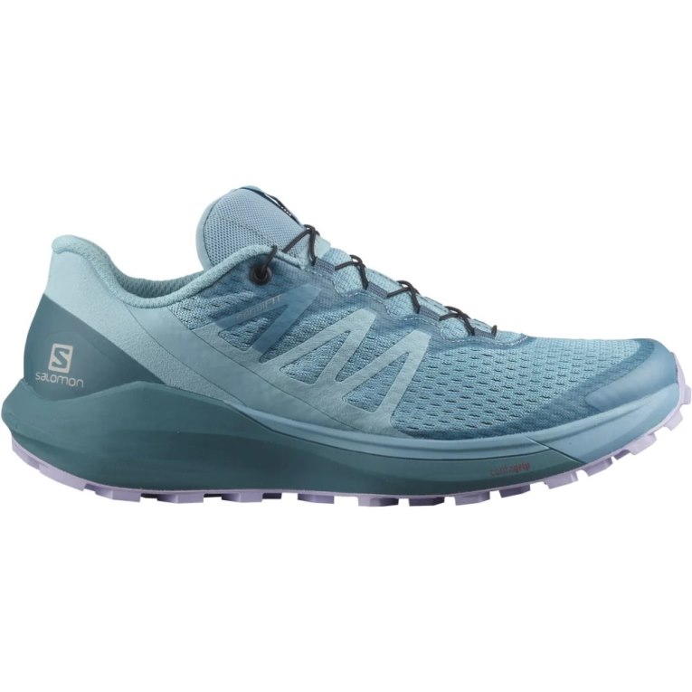 Tenis Para Trail Running Salomon Sense Ride 4 Mujer Turquesa | MX JPSN324